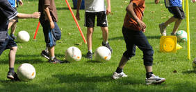 Qualifizierung im Amateurfußball: Jugendtraining. Foto: bfv