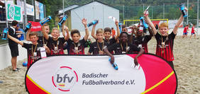 Sieger D-Junioren: SpVgg Ilvesheim. Foto: bfv