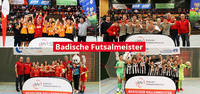 Badische Futsalmeisterschaften. Fotos: bfv