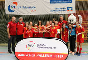 Badischer Futsalmeister D-Juniorinnen: SC Klinge Seckach. Foto: bfv