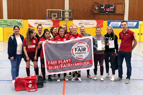 Ausgezeichnet für Fair Play: Frauen des TSV Neckarau. Foto: bfv