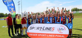 Sieger C-Juniorinnen: TuS Mingolsheim. Foto: bfv