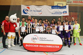 D-Junioren des SV Sandhausen und des TSV Neckarau. Foto: bfv