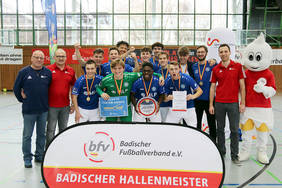 Erneut Badischer Futsalmeister der A-Junioren: SG HD-Kirchheim. Foto: bfv