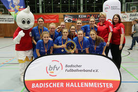 Badischer Futsalmeister der Frauen: TSV Amicitia Viernheim. Foto: bfv