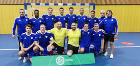 Futsal-Auswahl des bfv beim DFB-Länderpokal. Foto: bfv