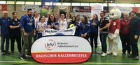 Badischer Futsalmeister C-Juniorinnen: Karlsruher SC. Foto: bfv