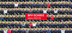 bfv-Schiris und Beobachter in der Saison 2021/22. Fotos: bfv