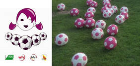 AOK-Qualifizierungsstipendien zur Förderung des Mädchen- und Frauenfußballs. Grafik: bfv