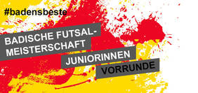 Vorrunde Badische Futsal-Meisterschaften der Juniorinnen. Grafik: bfv